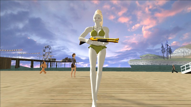 GTA San Andreas Vados Bikini From DBXV2 Mod GTAinside